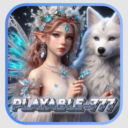 Imagem promocional da PLAYABLE777 mostrando a plataforma e suas vantagens